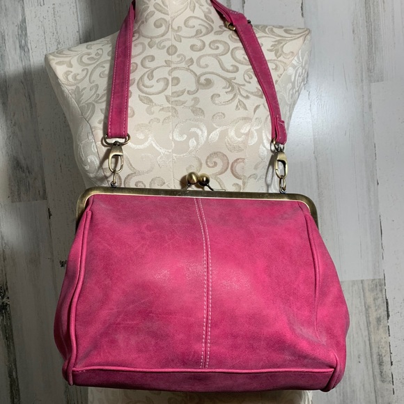 Pink Shoulder shoulder/clutch bag - Picture 2 of 5